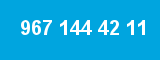 967 144 42 11